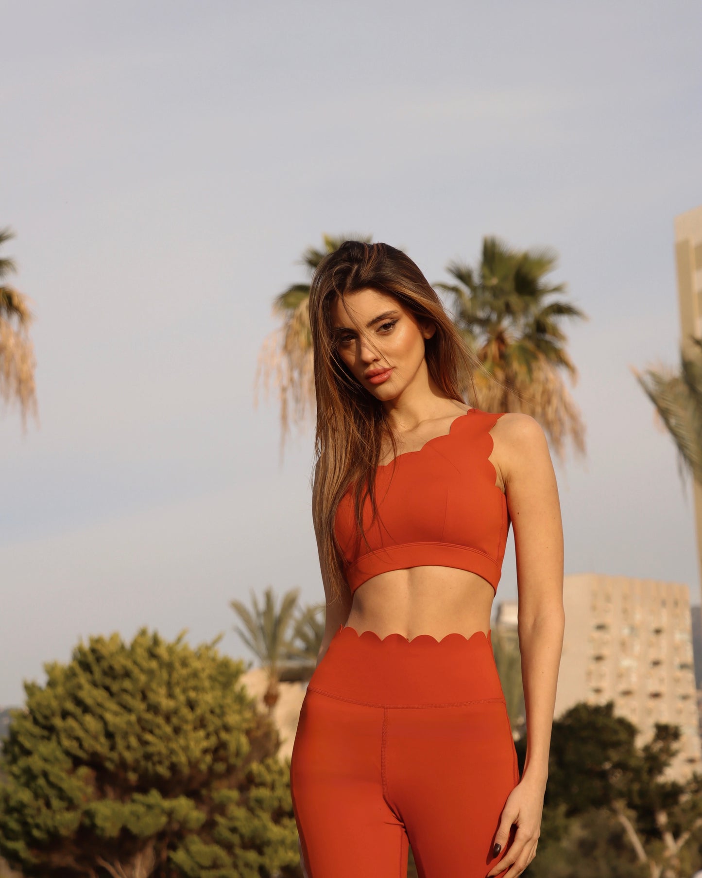 One Shoulder Lune Top